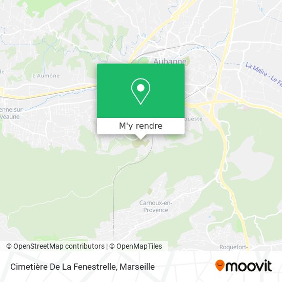 Cimetière De La Fenestrelle plan
