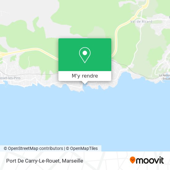 Port De Carry-Le-Rouet plan