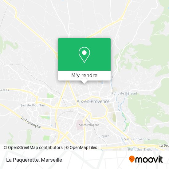 La Paquerette plan