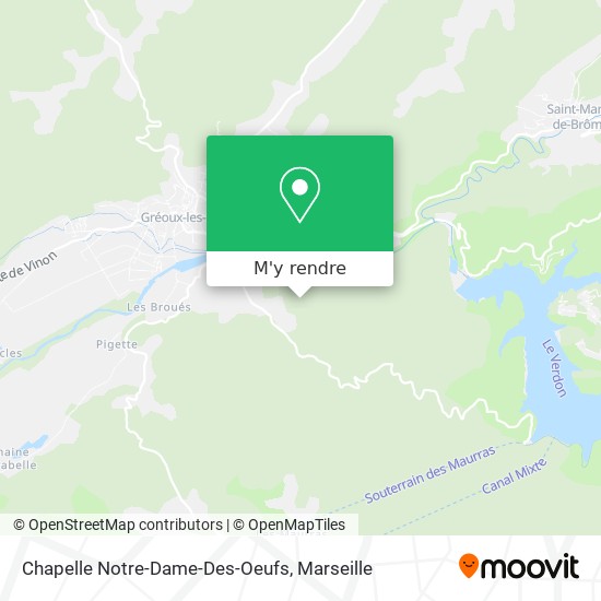 Chapelle Notre-Dame-Des-Oeufs plan