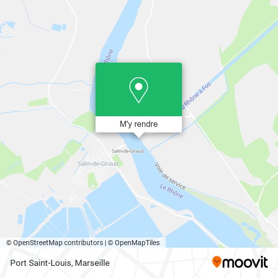 Port Saint-Louis plan