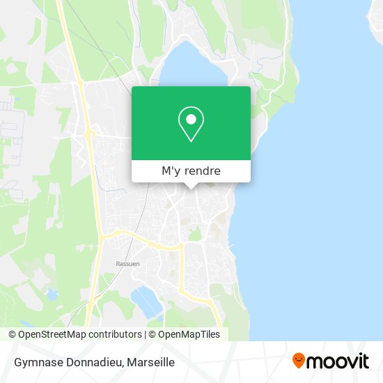 Gymnase Donnadieu plan