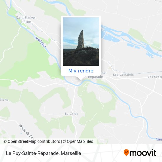 Le Puy-Sainte-Réparade plan
