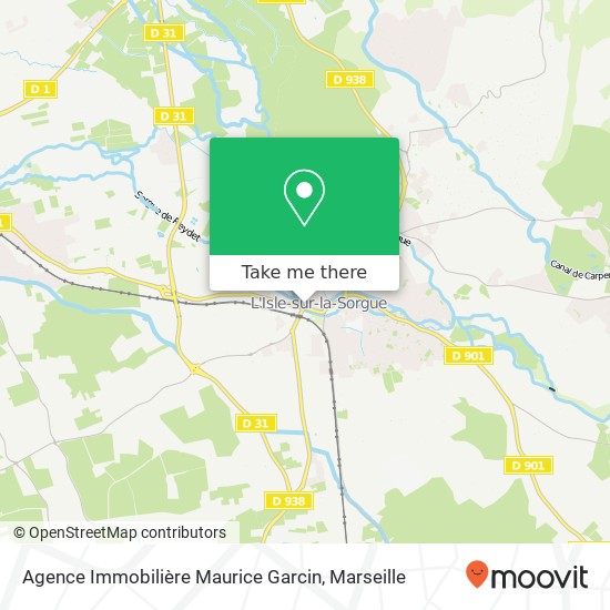 Agence Immobilière Maurice Garcin plan