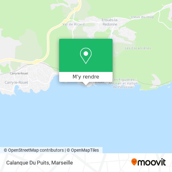 Calanque Du Puits plan