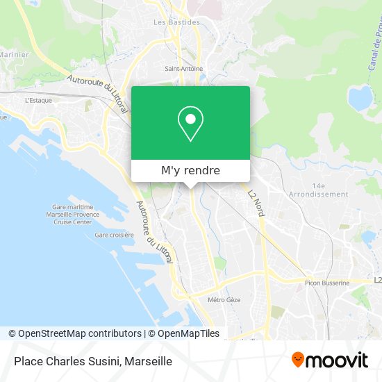 Place Charles Susini plan