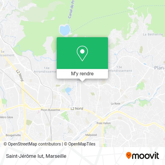 Saint-Jérôme Iut plan