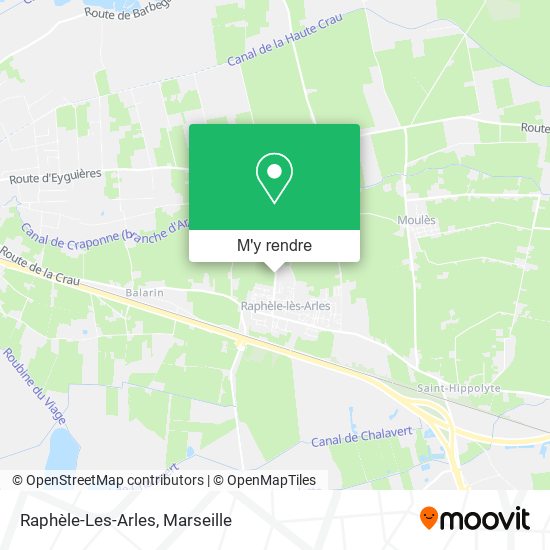 Raphèle-Les-Arles plan