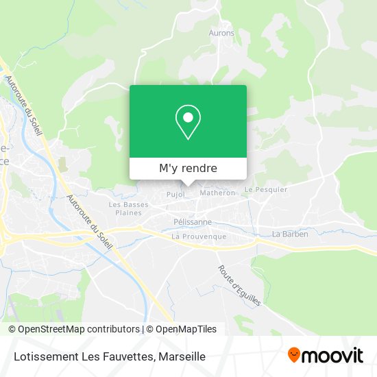 Lotissement Les Fauvettes plan