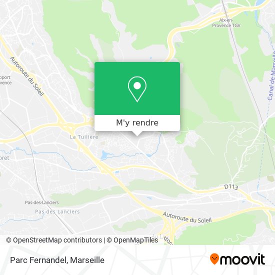Parc Fernandel plan
