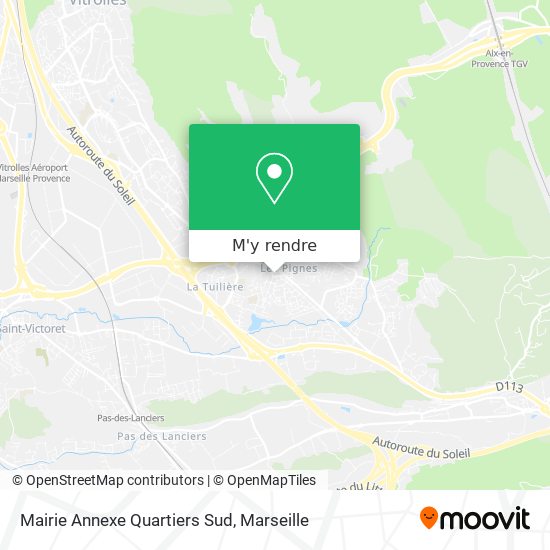 Mairie Annexe Quartiers Sud plan
