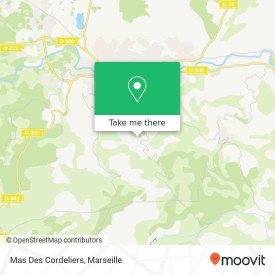 Mas Des Cordeliers plan