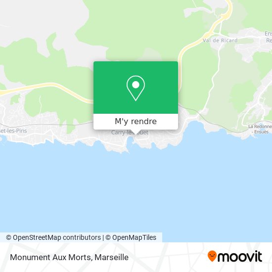 Monument Aux Morts plan