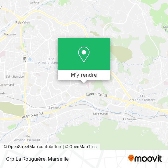 Crp La Rouguière plan
