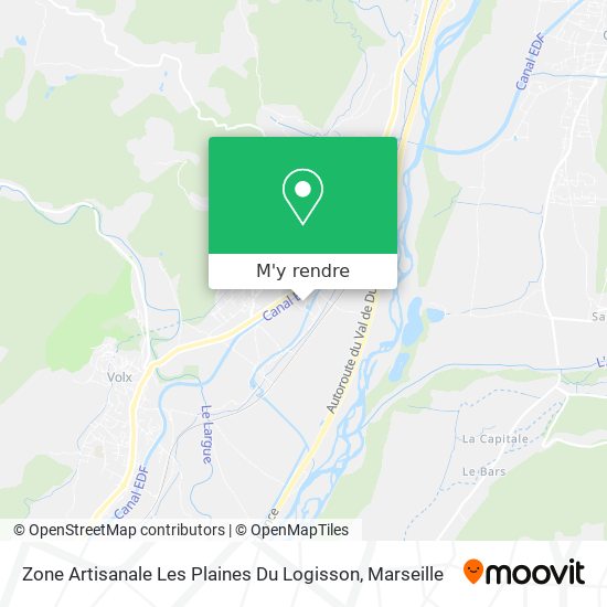 Zone Artisanale Les Plaines Du Logisson plan