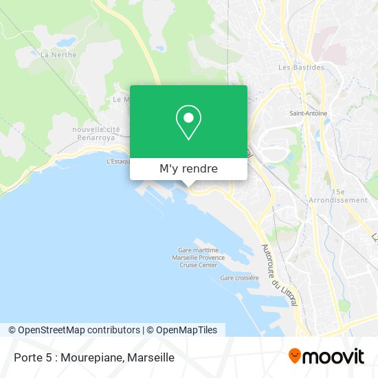 Porte 5 : Mourepiane plan