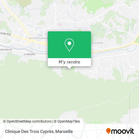 Clinique Des Trois Cyprès plan