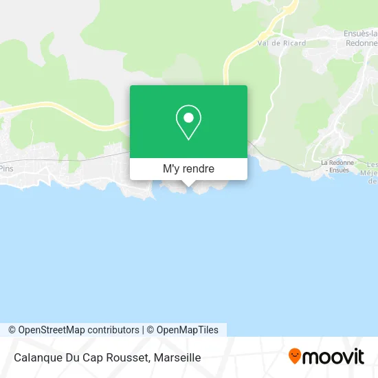 Calanque Du Cap Rousset plan