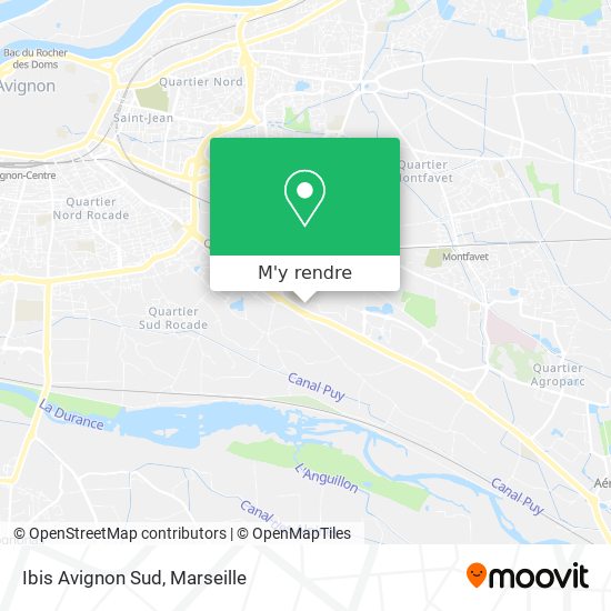 Ibis Avignon Sud plan