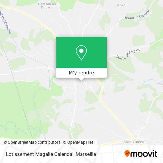 Lotissement Magalie Calendal plan