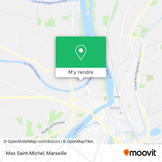 Mas Saint-Michel plan