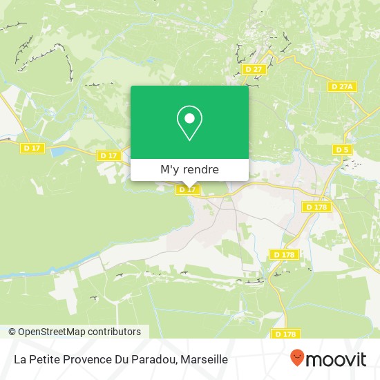 La Petite Provence Du Paradou plan