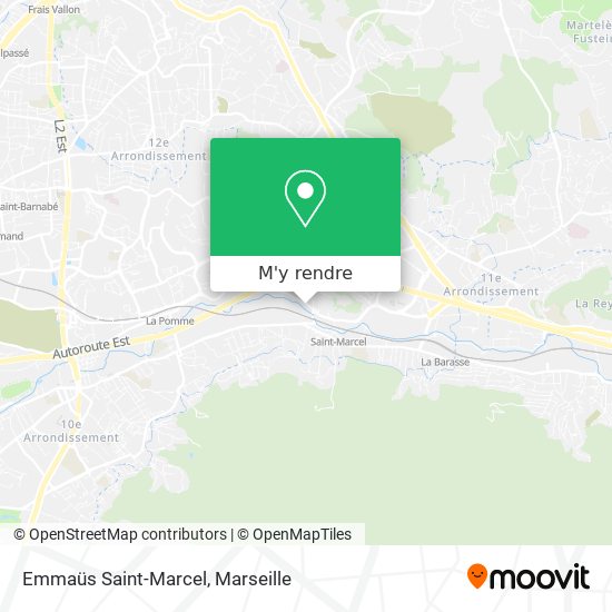 Emmaüs Saint-Marcel plan
