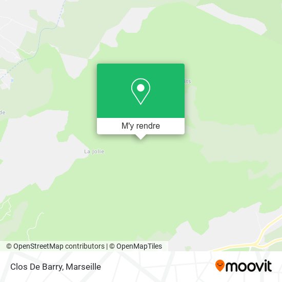Clos De Barry plan