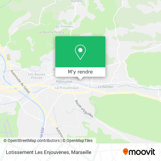 Lotissement Les Enjouvènes plan