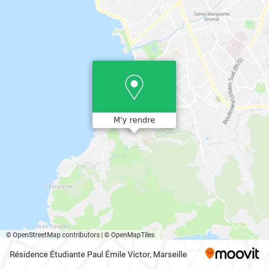 Résidence Étudiante Paul Émile Victor plan
