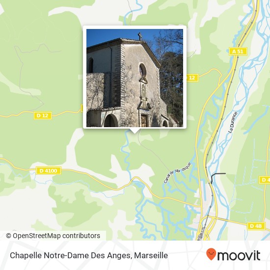 Chapelle Notre-Dame Des Anges plan