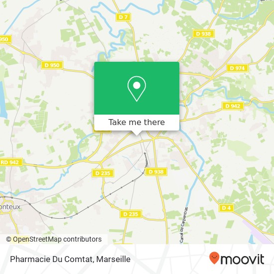 Pharmacie Du Comtat plan