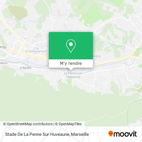 Stade De La Penne Sur Huveaune plan