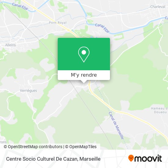 Centre Socio Culturel De Cazan plan