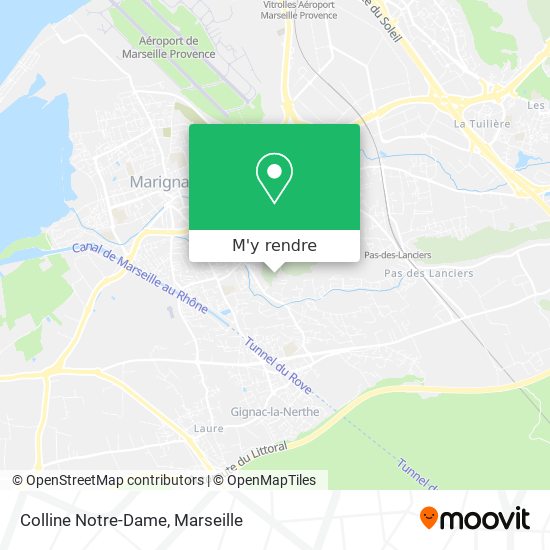 Colline Notre-Dame plan