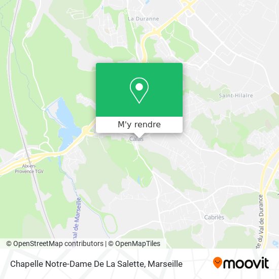 Chapelle Notre-Dame De La Salette plan