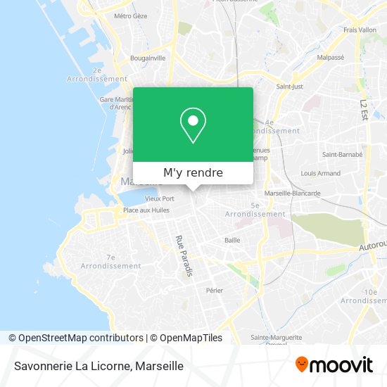Savonnerie La Licorne plan