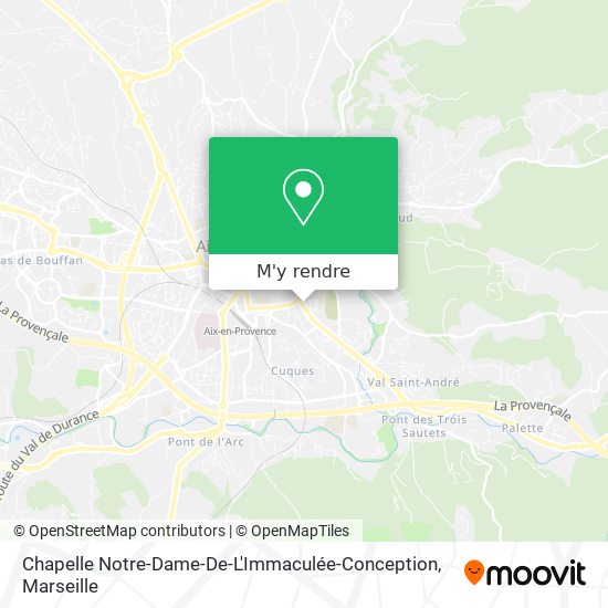 Chapelle Notre-Dame-De-L'Immaculée-Conception plan