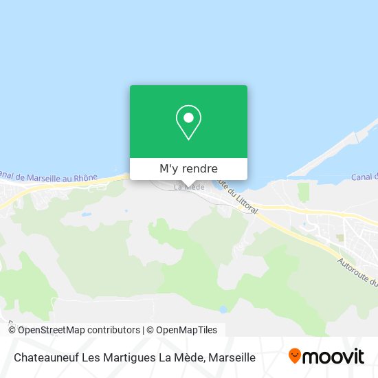 Comment Aller A Chateauneuf Les Martigues La Mede A Chateauneuf Les Martigues En Bus