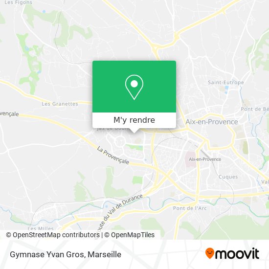Gymnase Yvan Gros plan