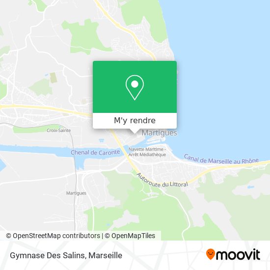 Gymnase Des Salins plan