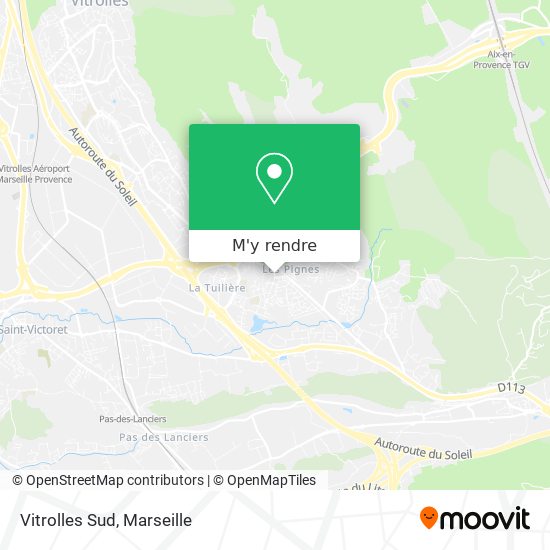 Vitrolles Sud plan