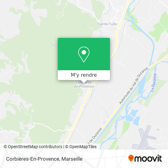 Corbières-En-Provence plan