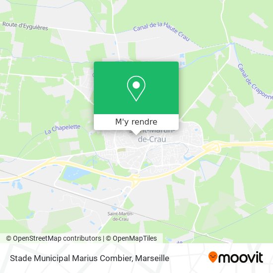 Stade Municipal Marius Combier plan