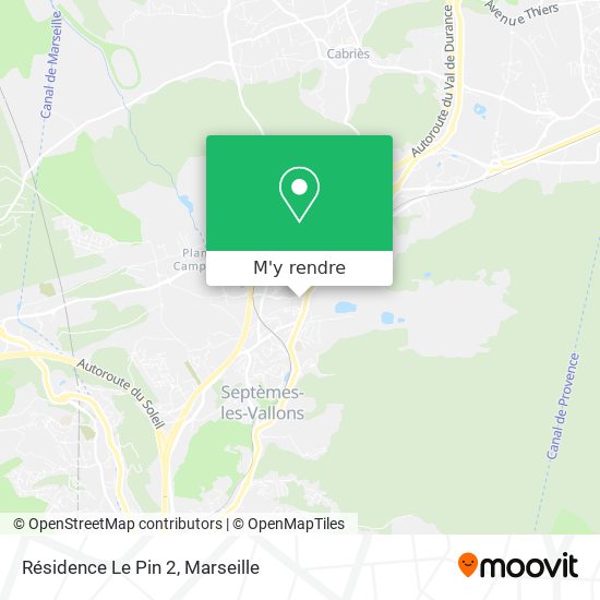 Résidence Le Pin 2 plan