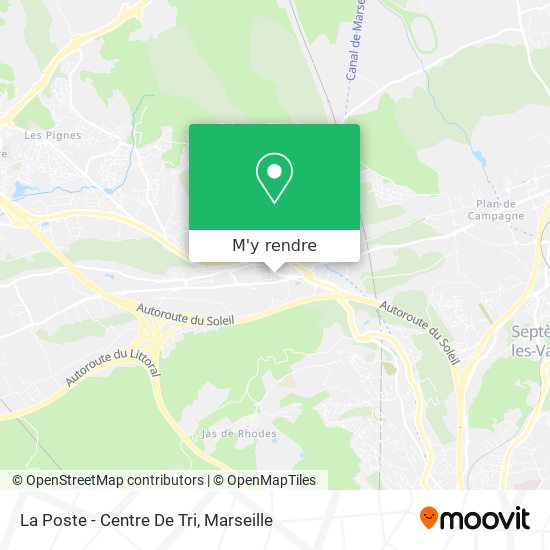 La Poste - Centre De Tri plan