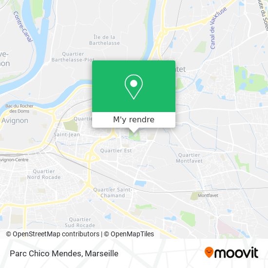 Parc Chico Mendes plan