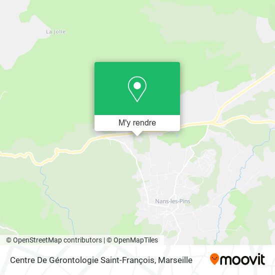 Centre De Gérontologie Saint-François plan