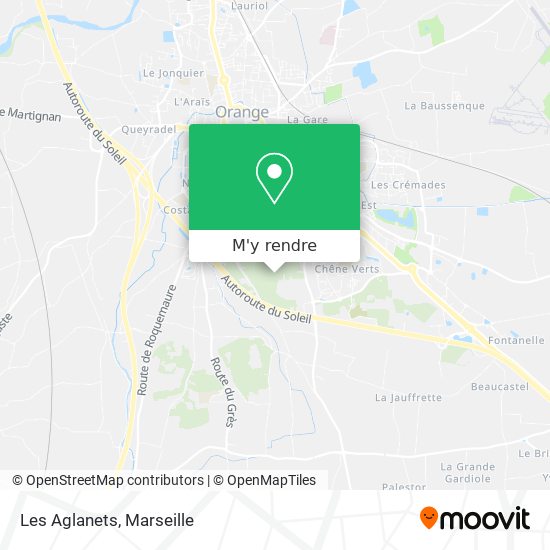 Les Aglanets plan