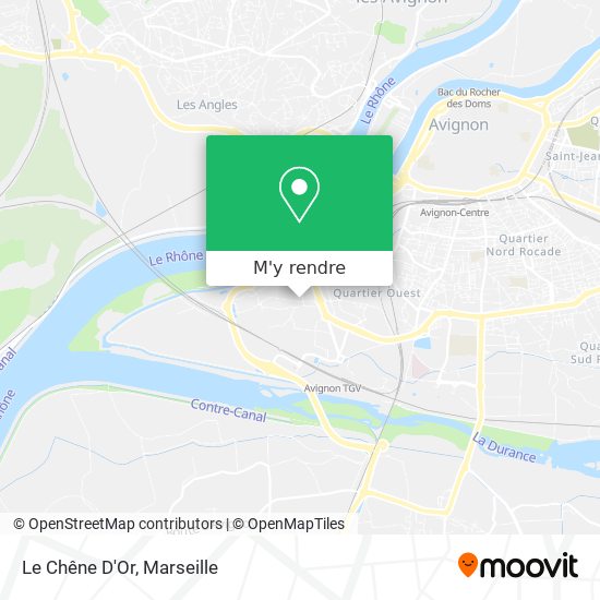 Le Chêne D'Or plan